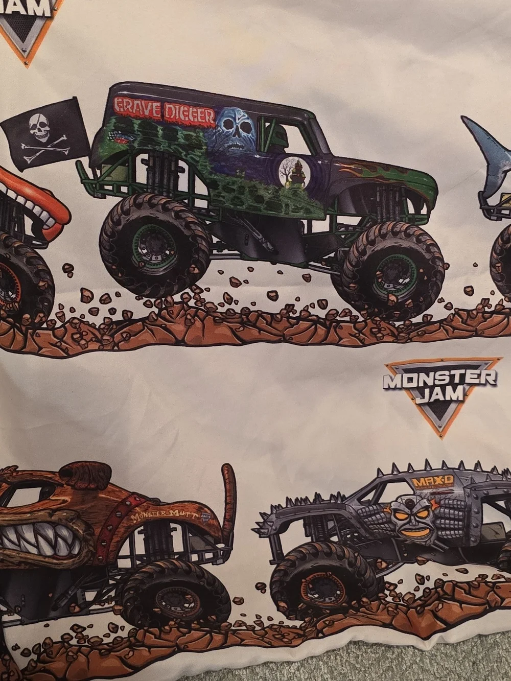 Jay Franco Monster Jam Standard Pillow Case